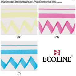 Talens Ecoline Duotip Markers Primaire Set, 3dlg. Outlet