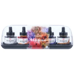 Ecoline Vloeibare Waterverf Set Additioneel, 5x30ml-Bruynzeel Clearance