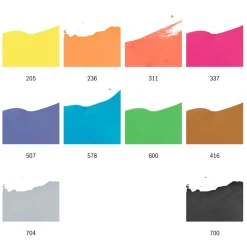 Ecoline Vloeibare Waterverf Mengset, 10x30ml>Bruynzeel Best