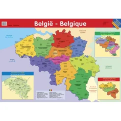 Educatieve poster - Belgie-Deltas Outlet