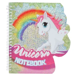 Eenhoorn Glitter Notitieboekje Clearance