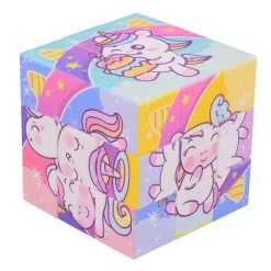 Eenhoorn Puzzel Kubus-Johntoy Outlet