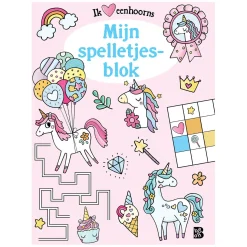 Eenhoorns Spelletjesblok-Standaard Uitgeverij Discount