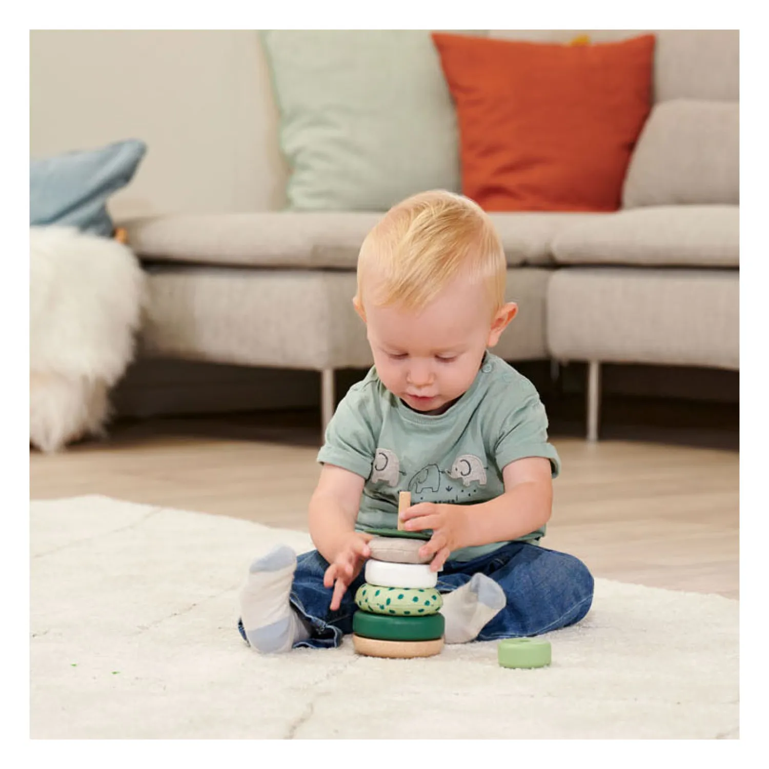 Baby Hipp Stapeltoren Ezel-Eichhorn New