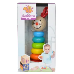Eichhorn Baby Stapelspel Dier, 7dlg.