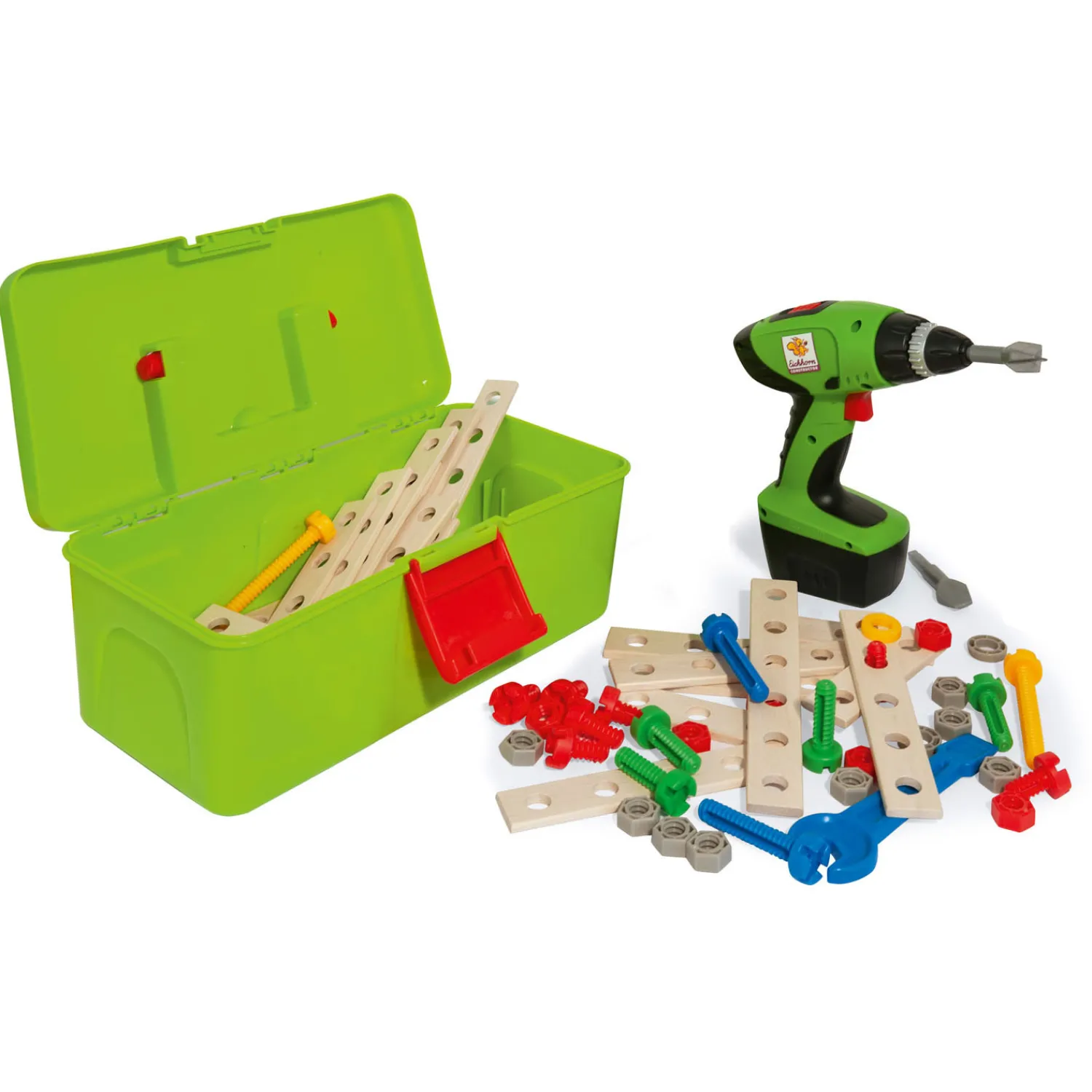 Eichhorn Constructor Gereedschapskist met Boor, 70dlg. Sale