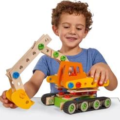 Constructor Werkvoertuigen 4in1, 170dlg.-Eichhorn Sale