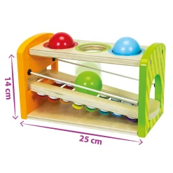 Hamerbank met Xylofoon, 5dlg.-Eichhorn Hot