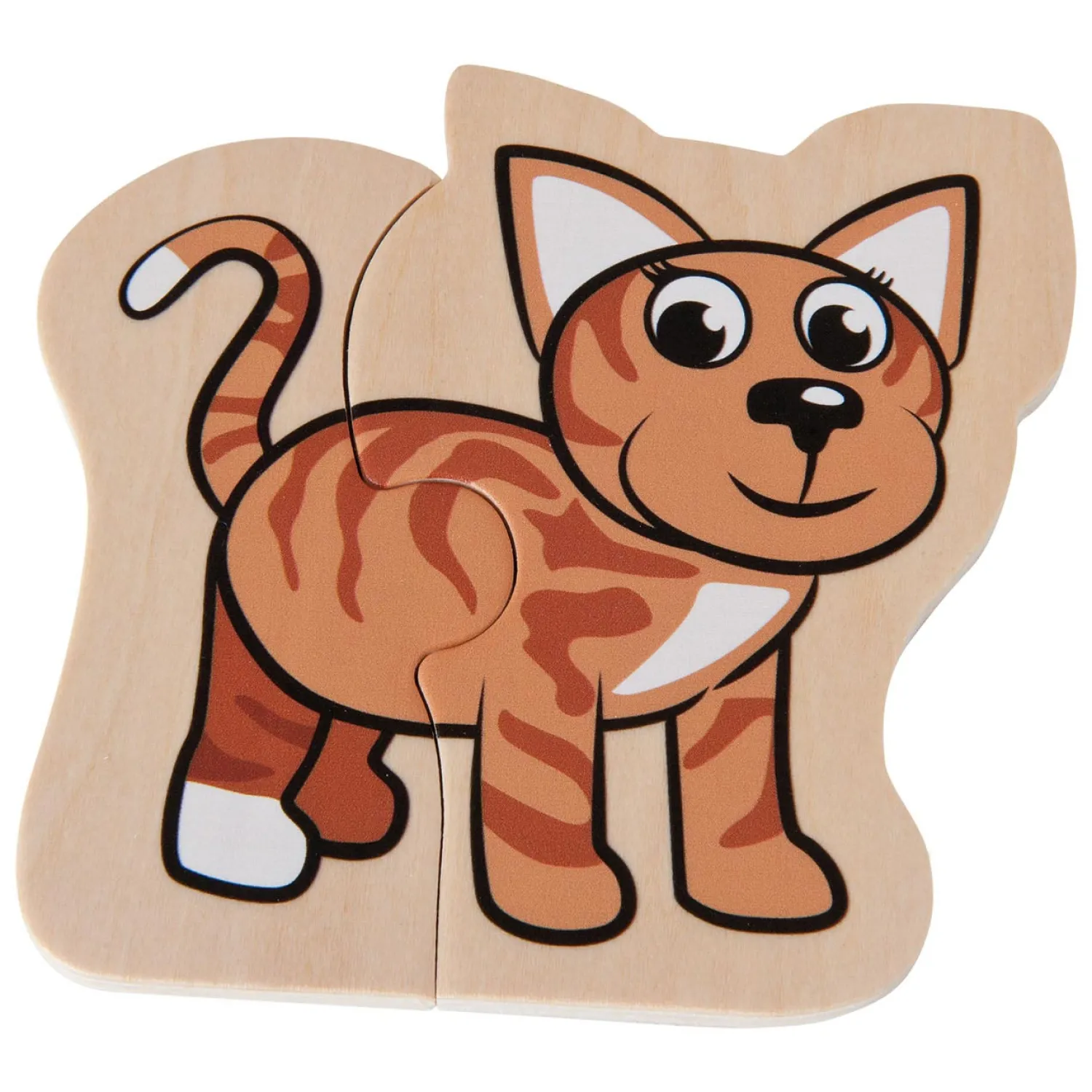 Houten Dierenpuzzel, 16st.-Eichhorn Hot