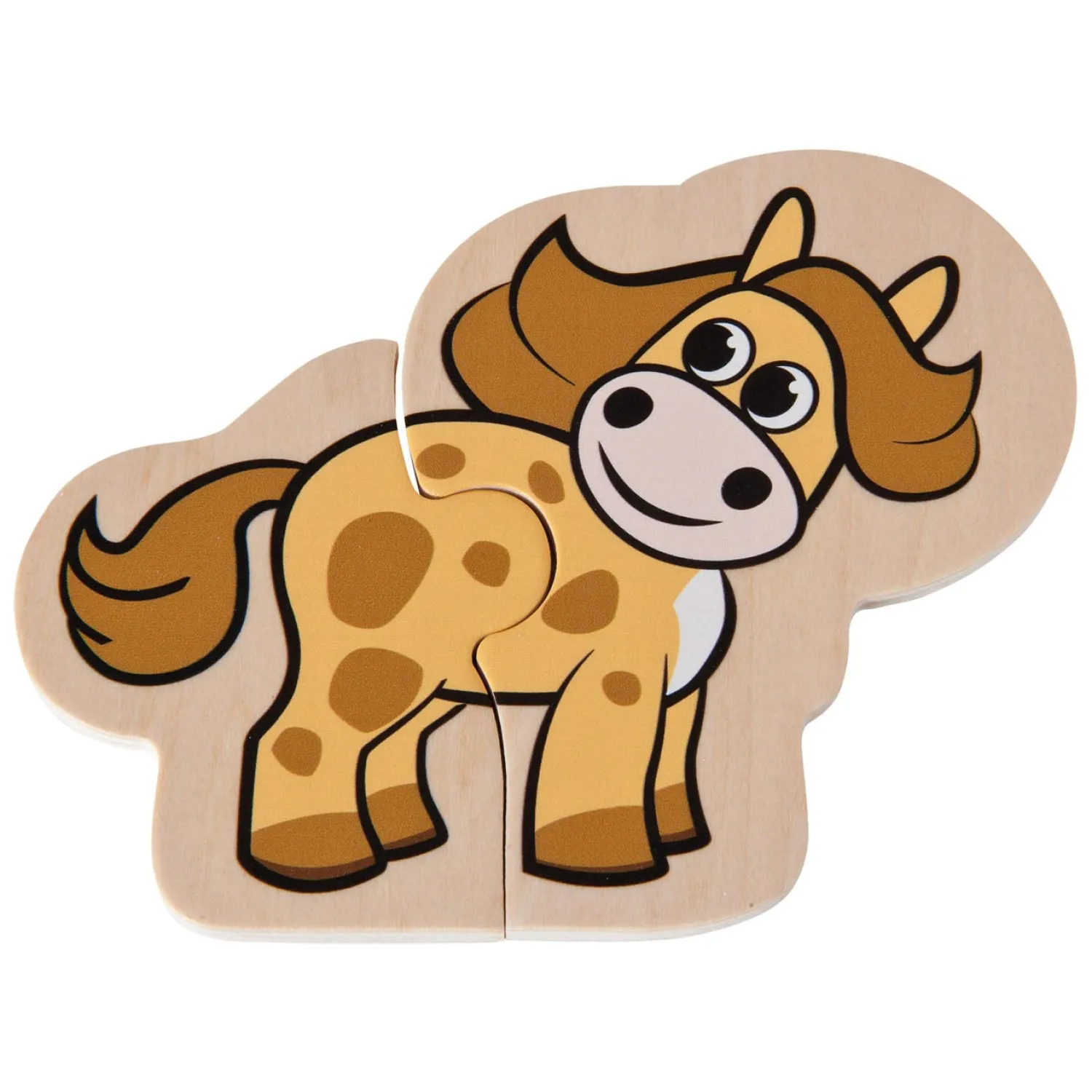 Houten Dierenpuzzel, 16st.-Eichhorn Hot