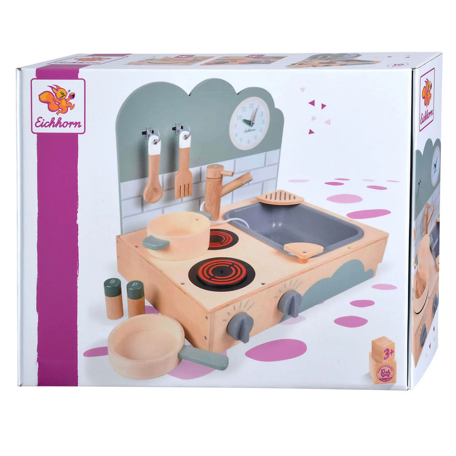 Houten Meeneemkeuken, 10dlg.>Eichhorn Outlet