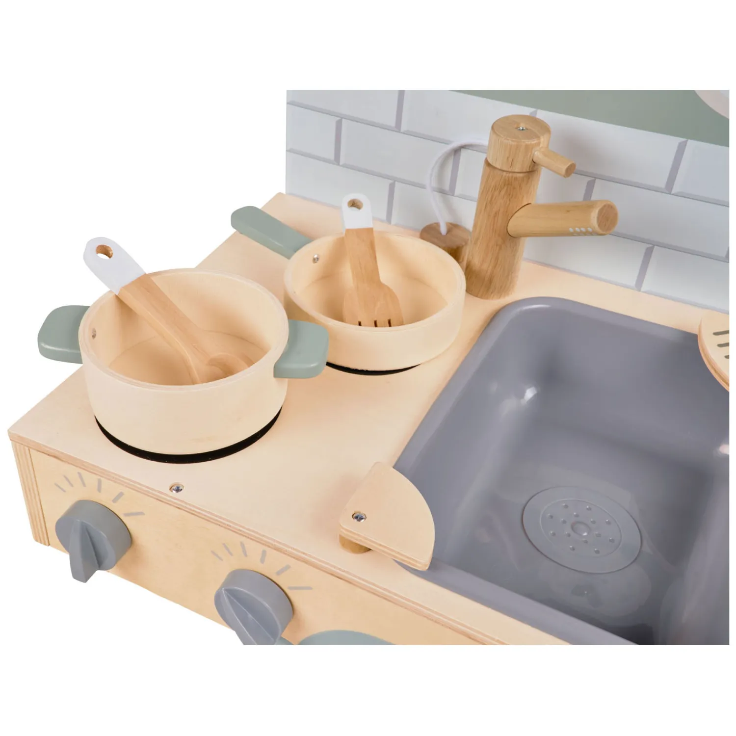 Houten Meeneemkeuken, 10dlg.>Eichhorn Outlet