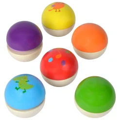 Houten Muziekballen, 6st.>Eichhorn Clearance