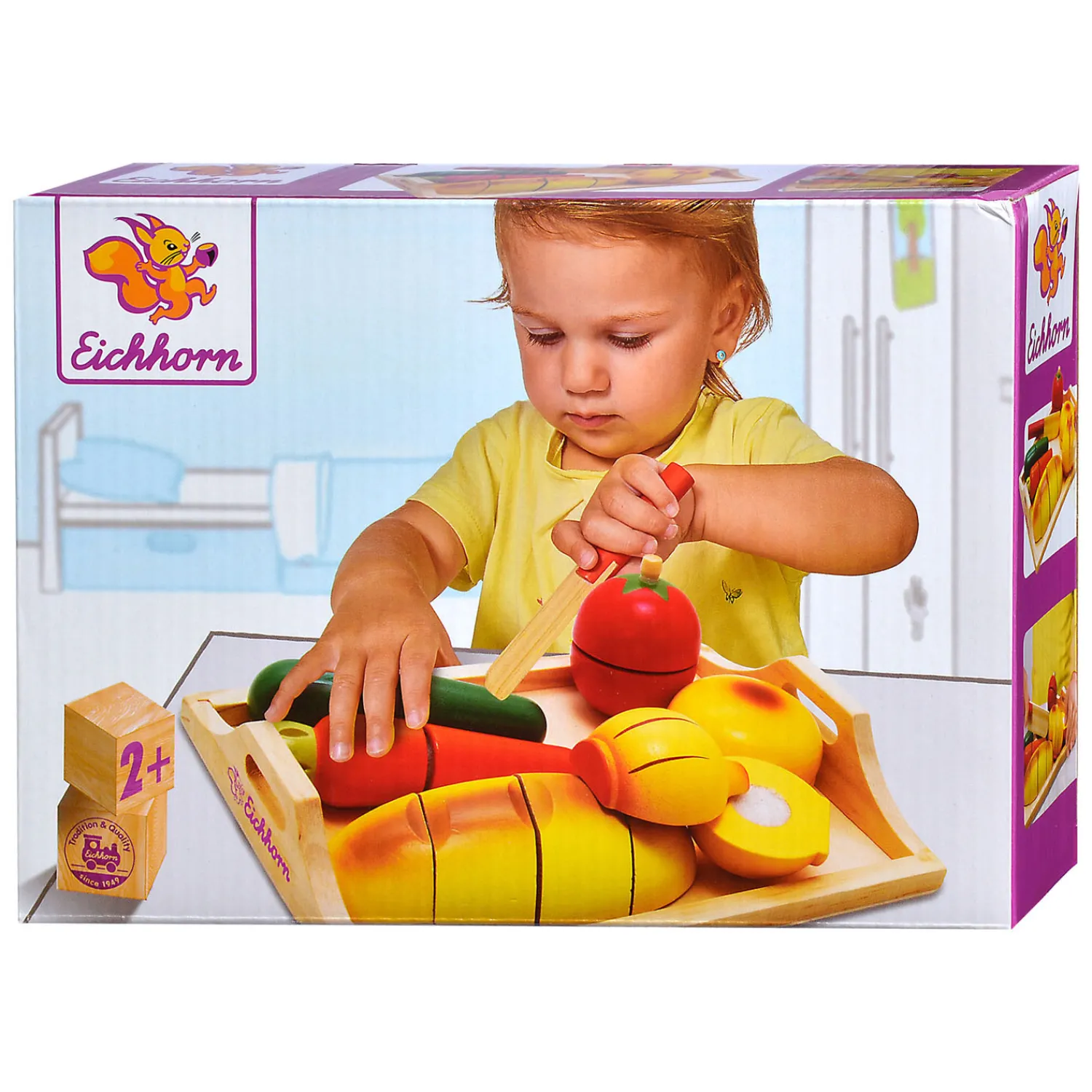 Houten Snijset, 8dlg.-Eichhorn Discount