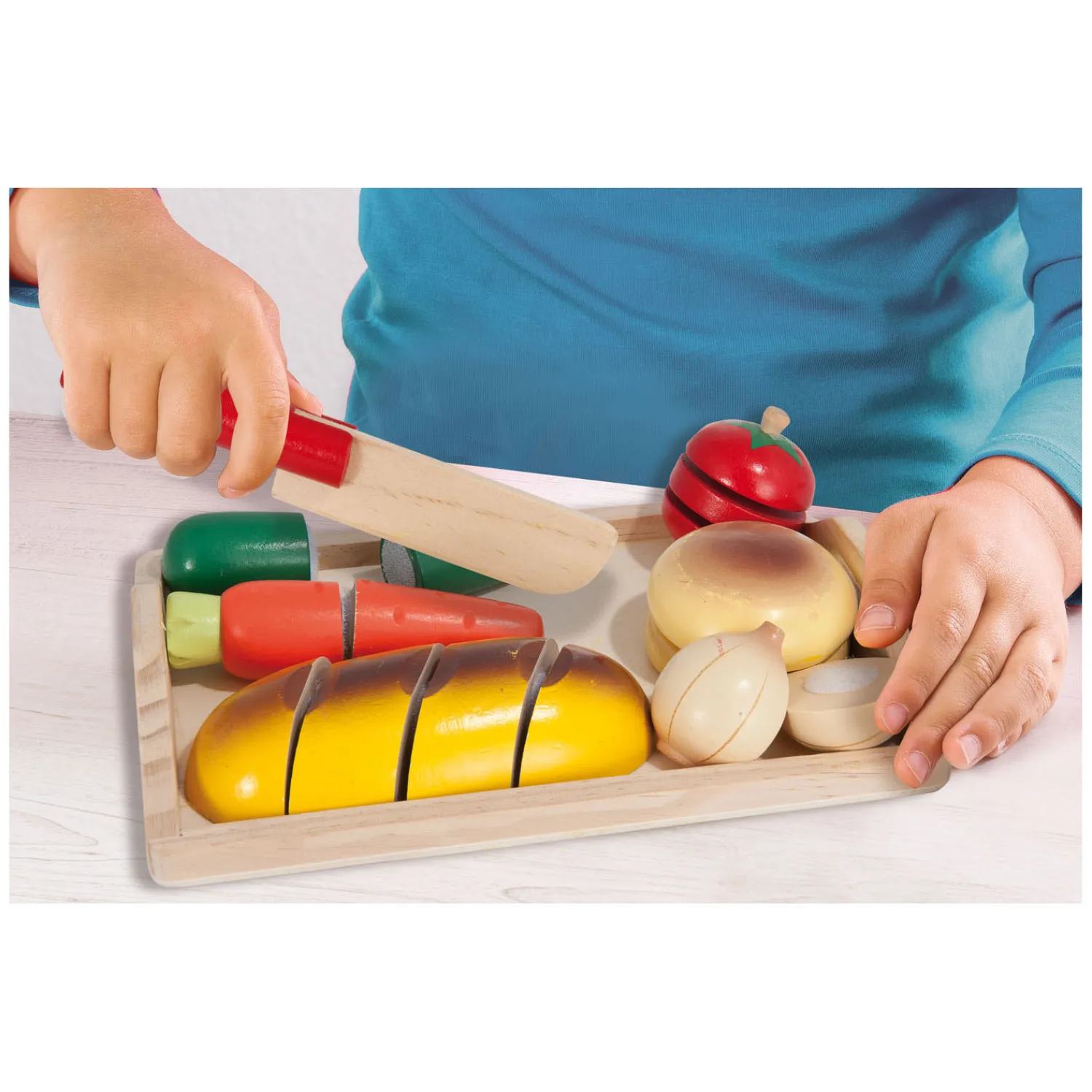 Houten Snijset, 8dlg.-Eichhorn Discount