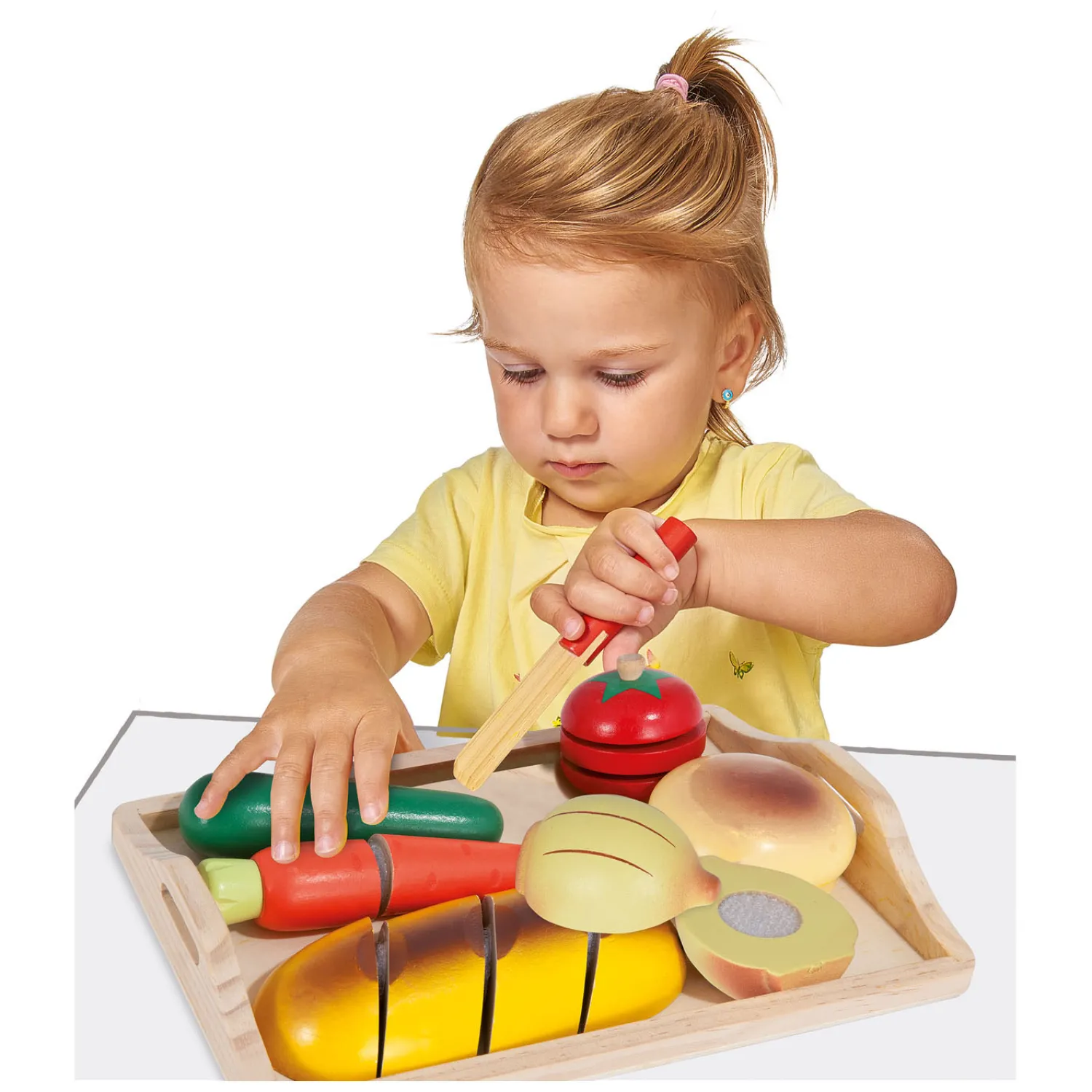 Houten Snijset, 8dlg.-Eichhorn Discount