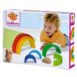 Eichhorn Houten Stapelregenboog, 8dlg. Hot