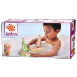 Houten Zeilbootjes, 2st.-Eichhorn Discount
