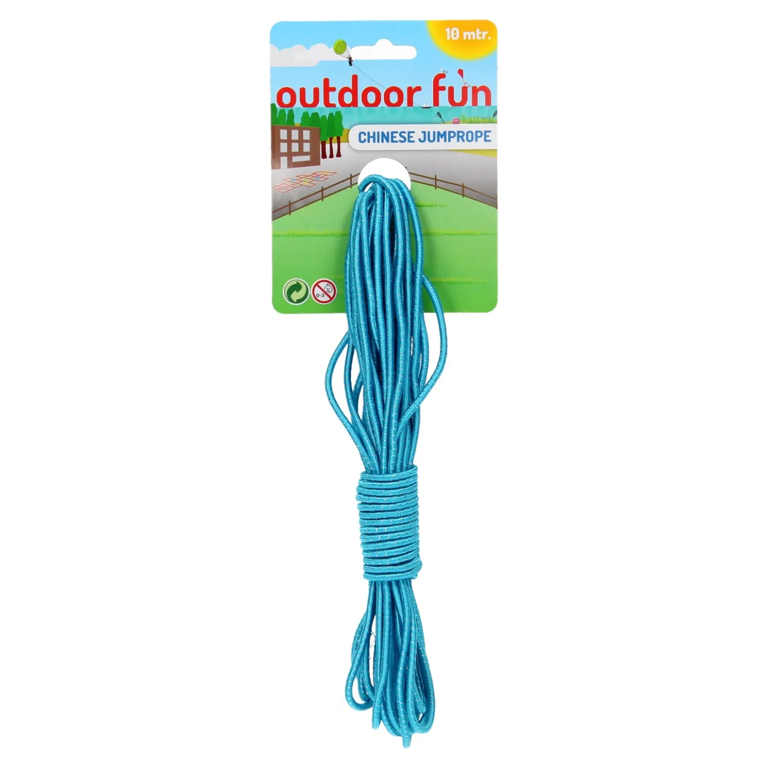 Elastiekenspel 10 meter - Blauw-Johntoy New