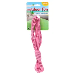 Outdoor Fun Elastiekenspel 10 meter - Roze Outlet