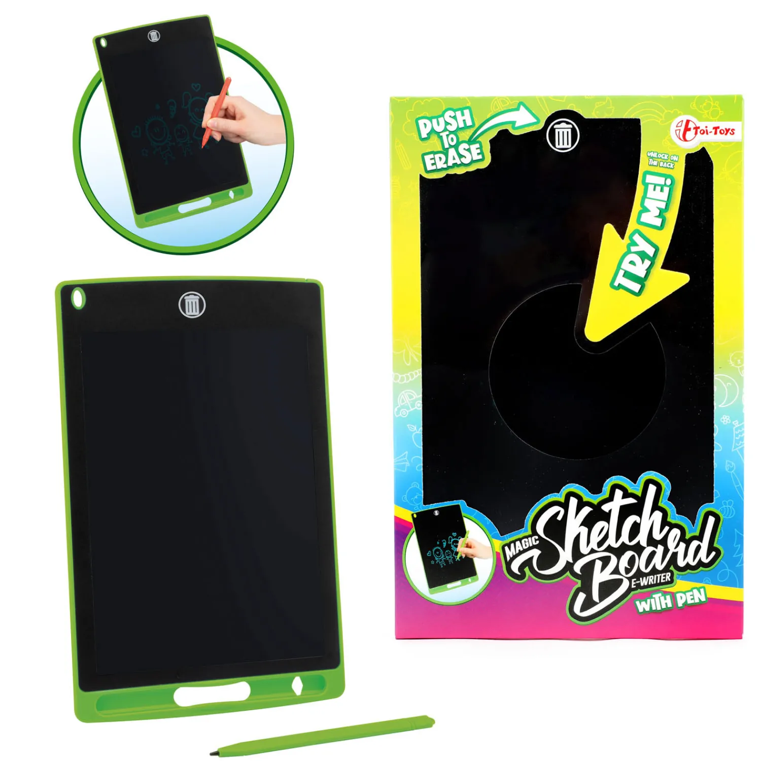 Elektronisch Tekenbord Tablet met Pen-Toi-Toys New