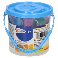 Emmertje met Gekleurde Klei, 12st. - Blauw>Creative Craft Group Best