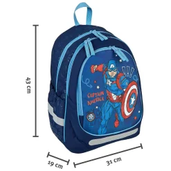 Undercover Ergonomische Schoolrugzak Captain America Best