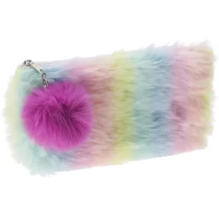 Etui Regenboog Pluche, 20,5cm>