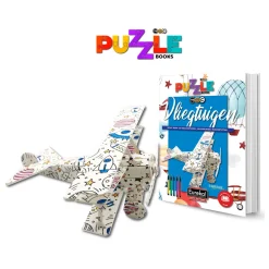3D Puzzel Books - Vliegtuigen-Eureka Outlet