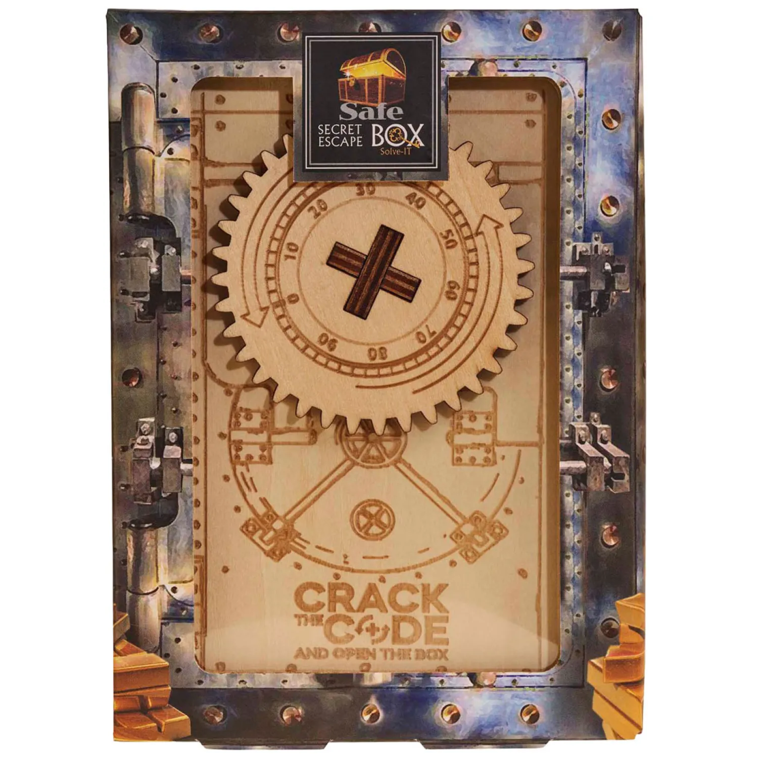 Eureka 3D Safe Secret Escape Puzzel Box Hot