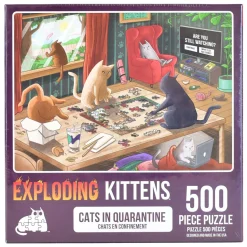 Exploding Kittens Puzzel, 500st.-Asmodee Best