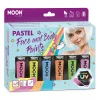 Haza Witbaard Face & Body Paint Schminkset - Pastel Neon Sale