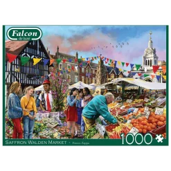 Falcon Legpuzzzel - Saffron Walden Market, 1000st.-Jumbo Discount