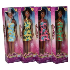 Fashion Pop Zomerjurk met Blaadjes- Best