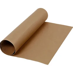 Faux Leather Papier Donkerbruin, 1mtr.-Creativ Company Hot