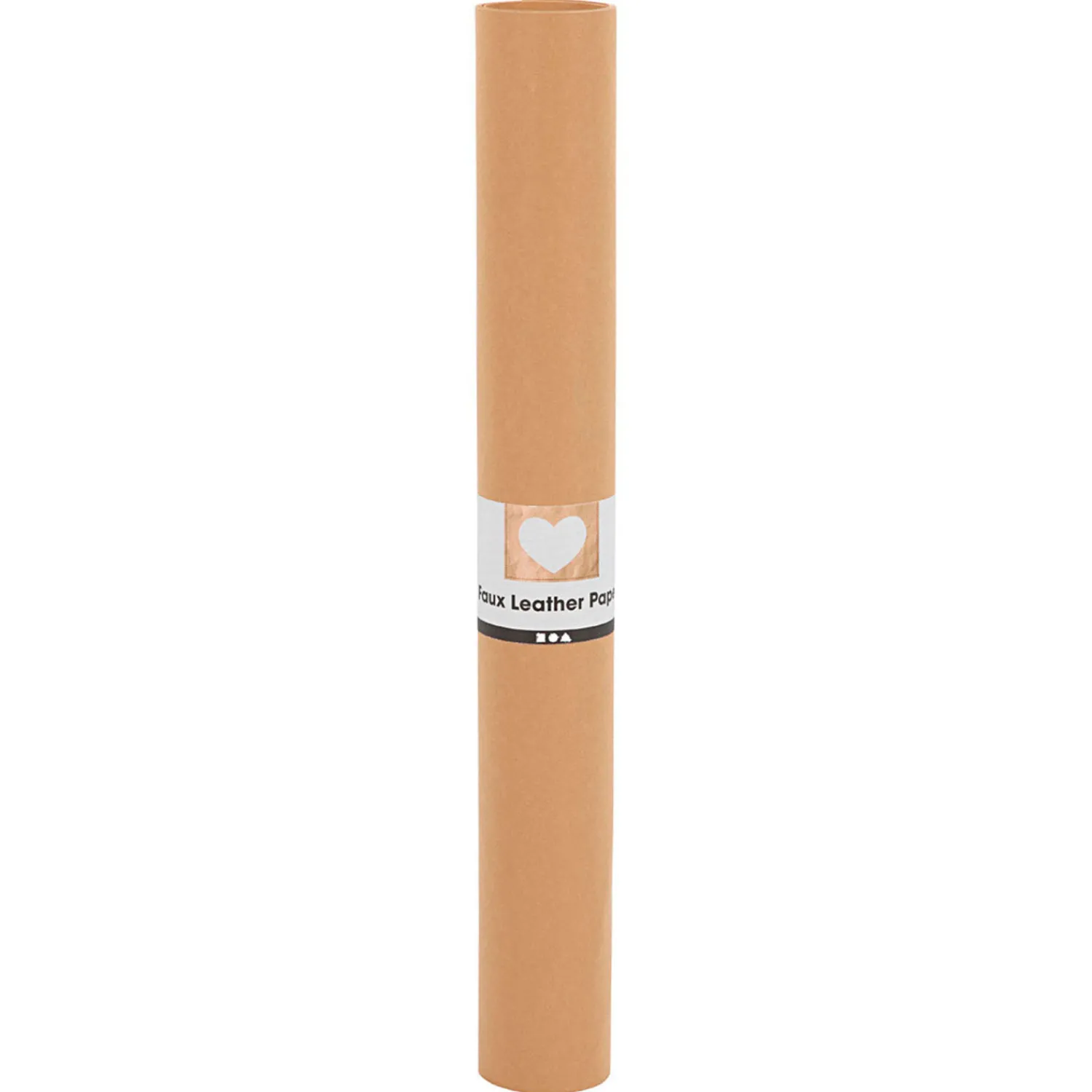 Creativ Company Faux Leather Papier Lichtbruin, 1mtr. Clearance