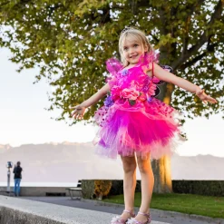 Feeënjurk met Bloemen Deluxe, 5-6jr.-Great Pretenders New