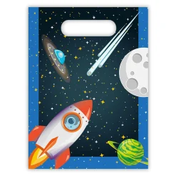 Globos Feestzakjes Raket Ruimte, 6st. Hot