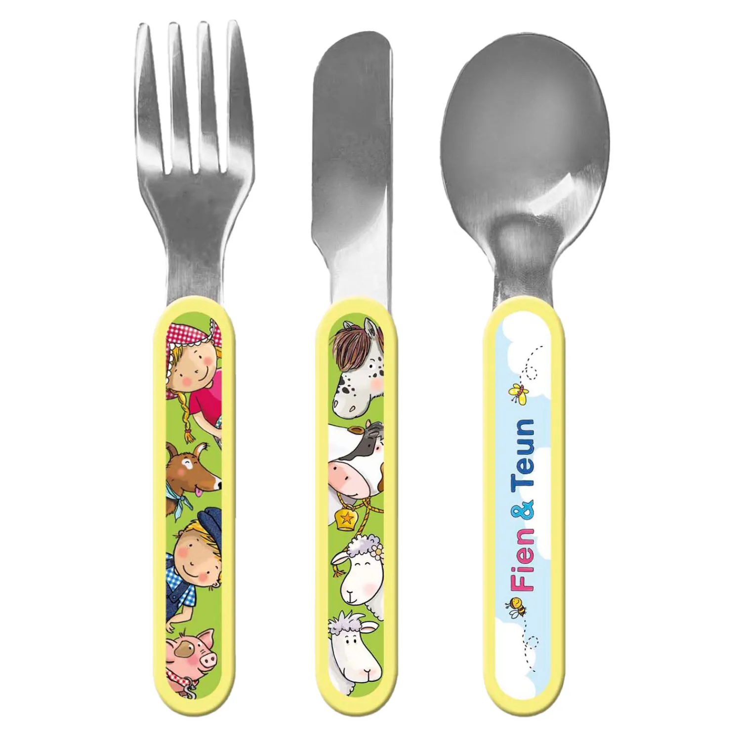 Bambolino Toys Fien & Teun Bestekset, 3dlg. Best