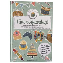 Fijne Verjaardag Invulboek Voor Vijf Onvergetenlijke Verjaadagen> Discount