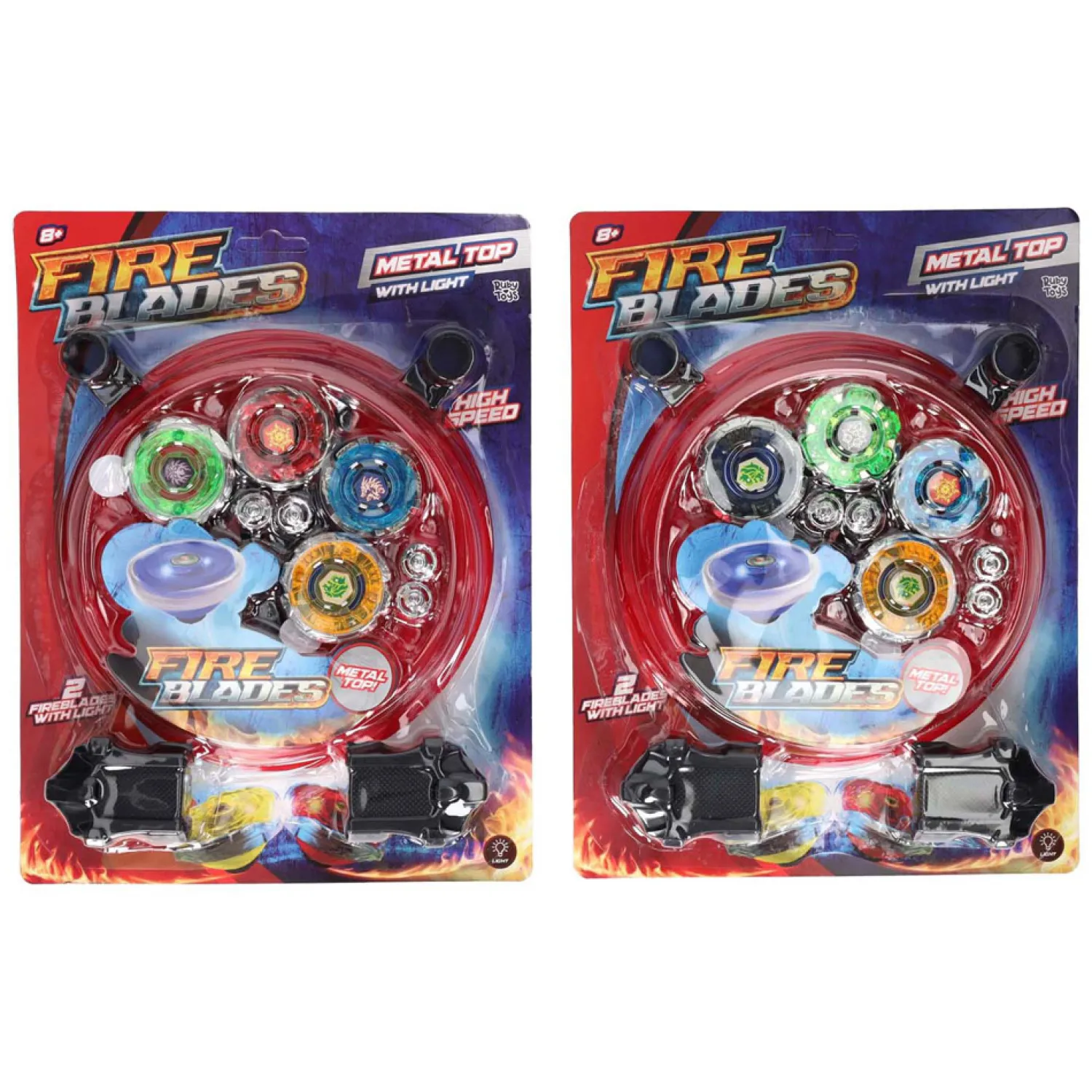 Fireblade Stadion met 4 Battle Tops- Clearance