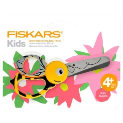 Fiskars Kinderschaar met Dierenmotief Bij - 13cm- Discount
