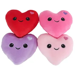 Fluffy Menu Pluche Ijsje met 4 Hartjes - 36cm