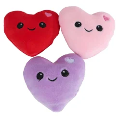 Fluffy Menu Pluche Ijsje met 3 Hartjes - 25cm- Outlet