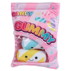 Fluffy Menu Snack Zakjes Pluche gummy - 21cm Hot