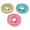 Fluffy Menu Snack Zakjes Pluche Donut - 21cm> Clearance