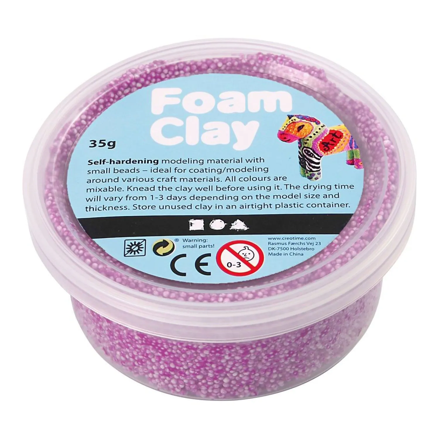 Foam Clay - Neon Paars, 35gr. Online