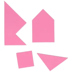 Foam Tangrampuzzels, 4st.- Discount