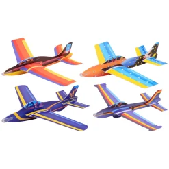 Foam Vliegtuig Jumbo, 45cm>Johntoy New