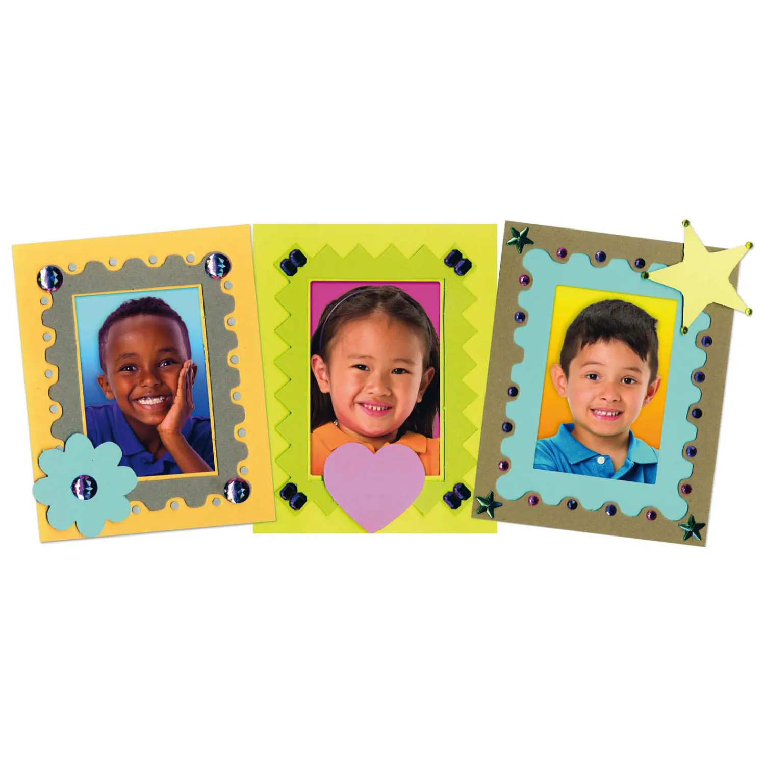 Fotolijstjes Hard Karton - 24dlg.>